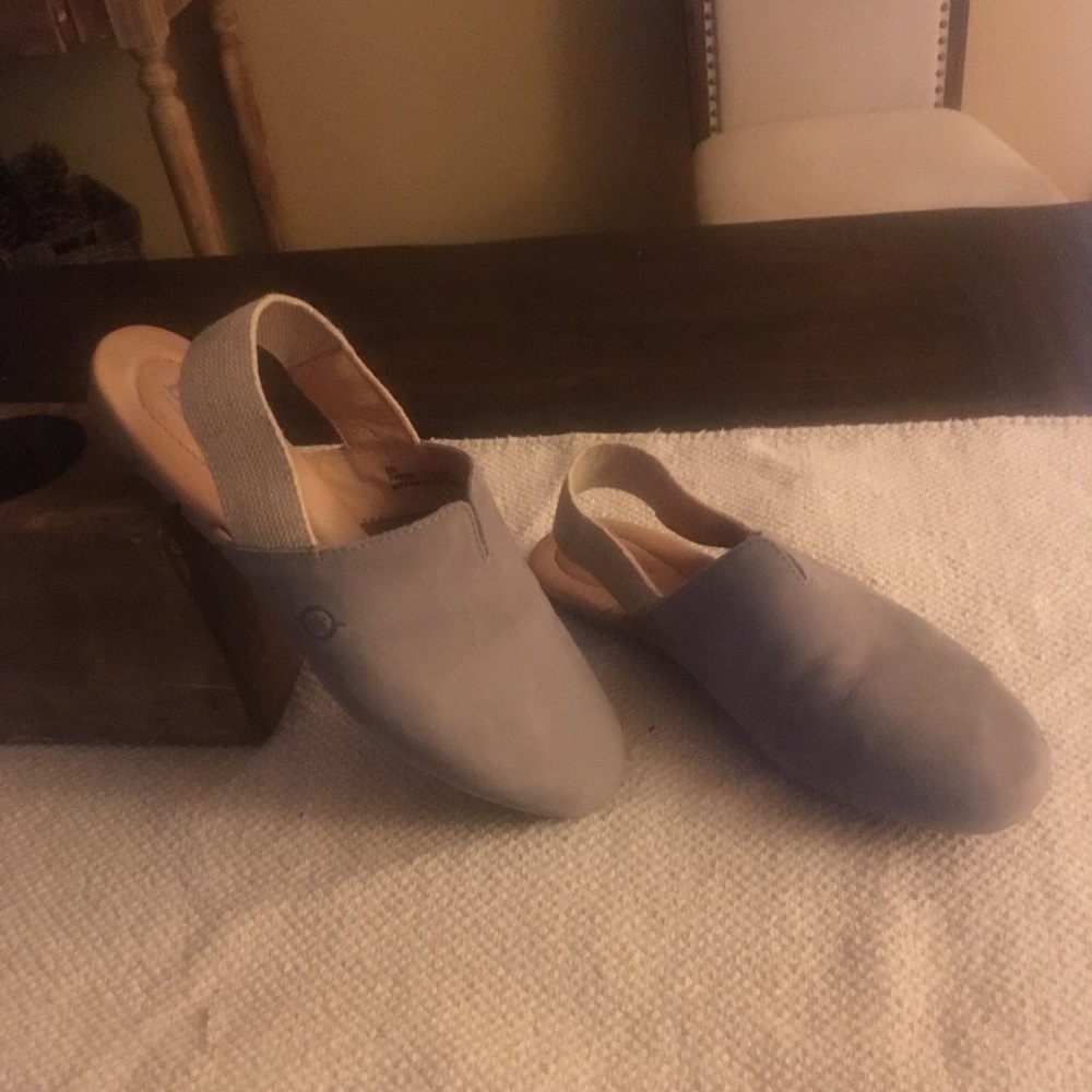 Born flat sling back